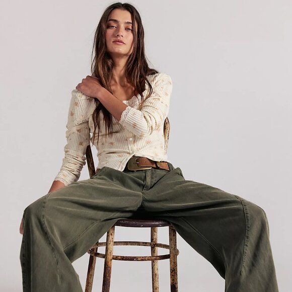 Spotlight Washed Chino Trousers - Picture 5 of 5